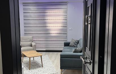 ADLİYE,AVM VE ŞEHİR HASTANESİ YAKINI EŞYALI SATILIK 2+0 DAİRE