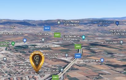 C21 LOCA'DAN GÜMÜŞÇEŞME'DE TCDD CAD. 3 KAT İMARLI ARSA