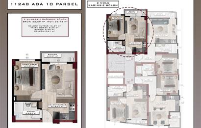 C21 BAL'dan ÖĞRETMEN EVİ KARŞISINDA 1+1 DAİRELER