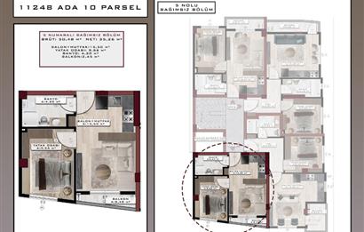 C21 BAL'dan ÖĞRETMEN EVİ KARŞISINDA 1+1 DAİRELER