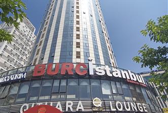 Burç istanbul İş merkezinde 32 katta 516m2 şerefiyeli ofis.