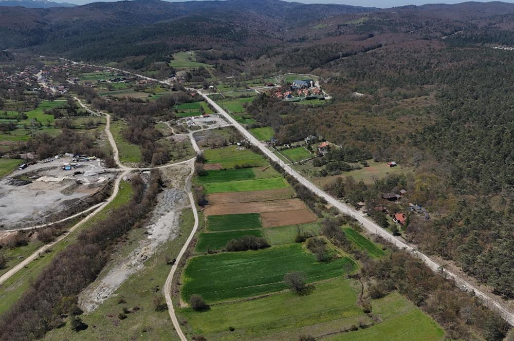 Abant yolu satılık tarla