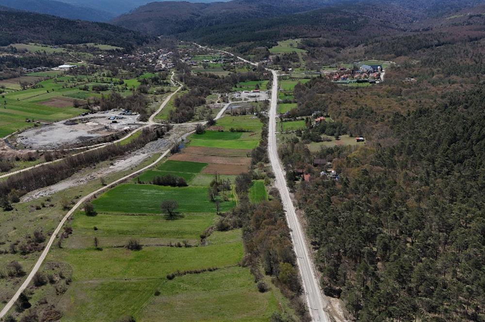 Abant yolu satılık tarla