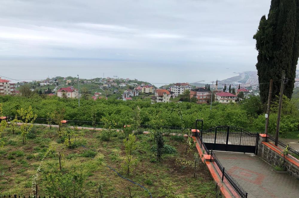 TRABZON'UN GÖZDESİ ORTAHİSAR'DA FULL DENİZ MANZARALI VİLLA 