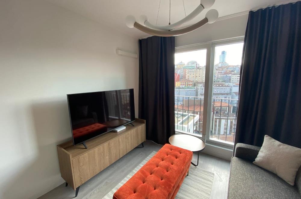 Kağıthane, Telsizler mahallesi Mint Levent Olive Residans projesinde 2+1  satılık daire