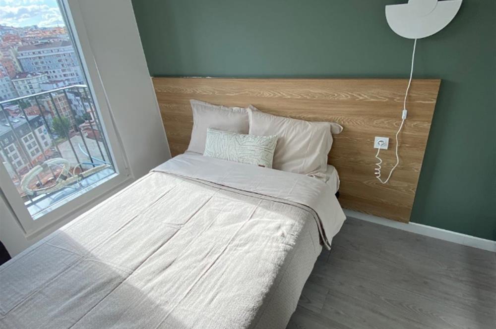 Kağıthane, Telsizler mahallesi Mint Levent Olive Residans projesinde 2+1  satılık daire