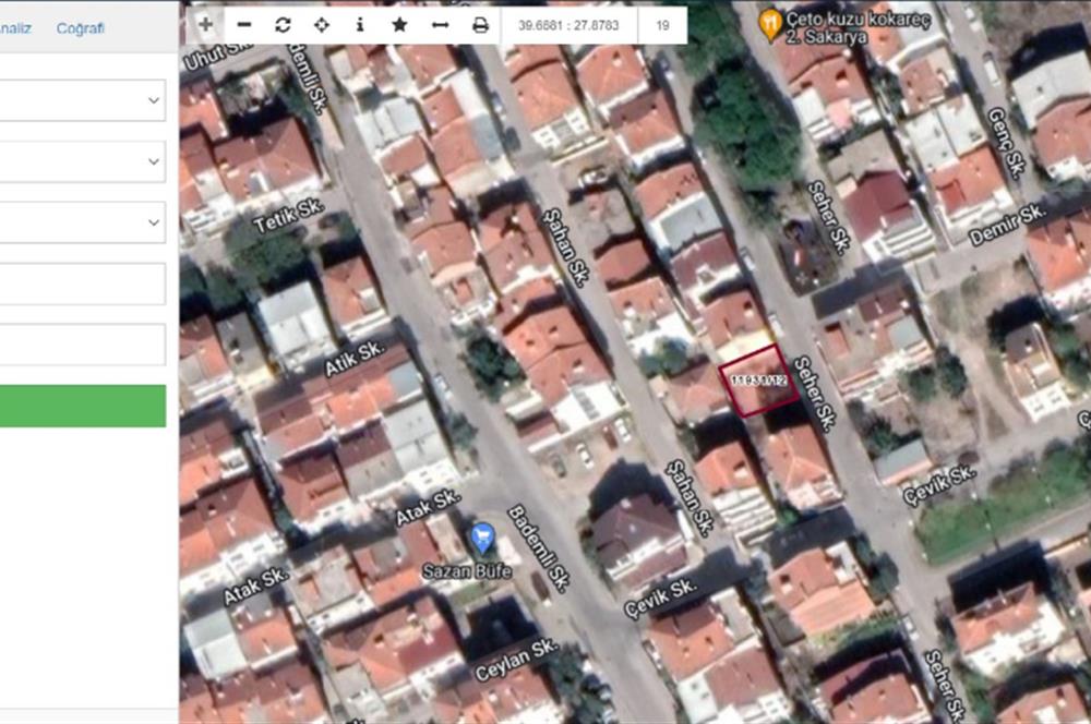 CENTURY21 BAL'DAN 2.SAKARYA MAHALLESİNDE SATILIK ARSA