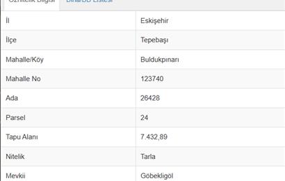 CENTURY 21 VİZYON'DAN BULDUKPINARI'NDA SATILIK TARLA
