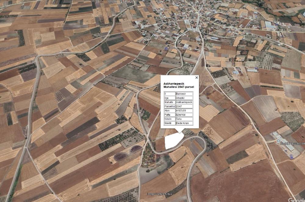 CENTURY21 BAL’DAN  ASLIHANTEPECİK MAHALLESİNDE SATILIK TARLA 