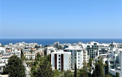 KKTC Girne Akacan Elegance Full Eşyalı Deniz ve Dağ Manzaralı Satılık 2+1 Daire