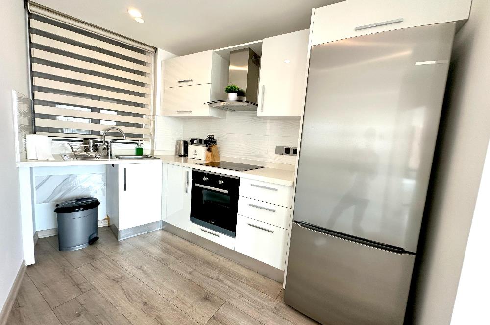 KKTC Girne Akacan Elegance Full Eşyalı Deniz ve Dağ Manzaralı Satılık 2+1 Daire