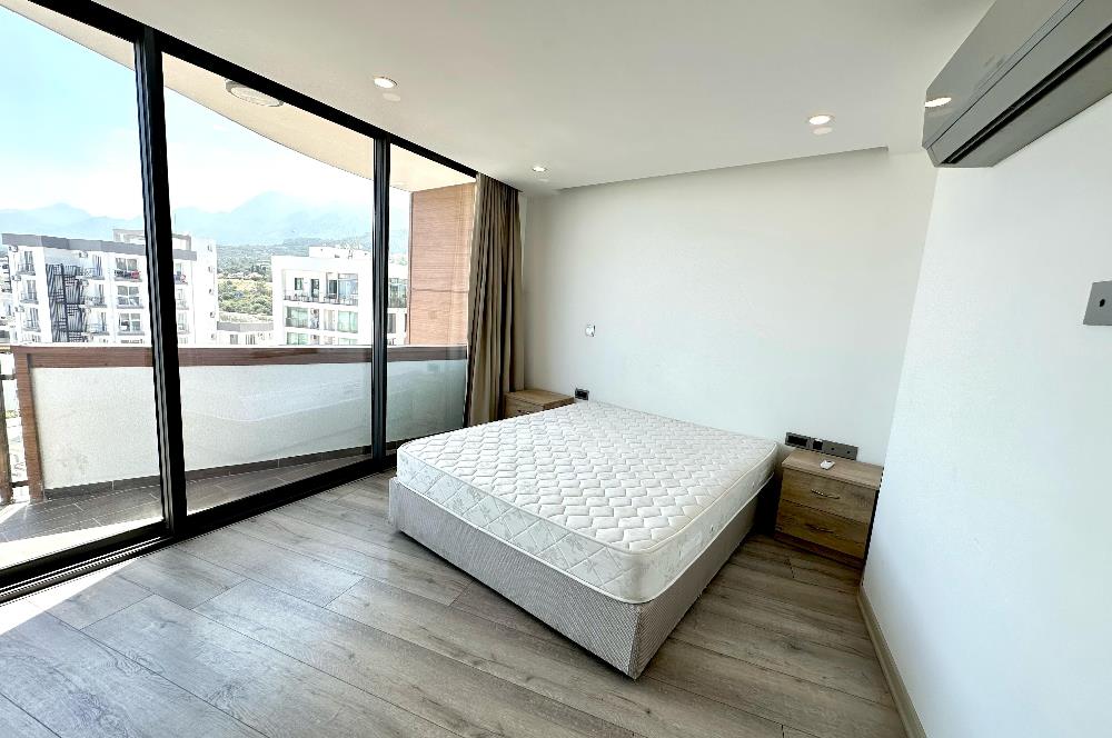 KKTC Girne Akacan Elegance Full Eşyalı Deniz ve Dağ Manzaralı Satılık 2+1 Daire