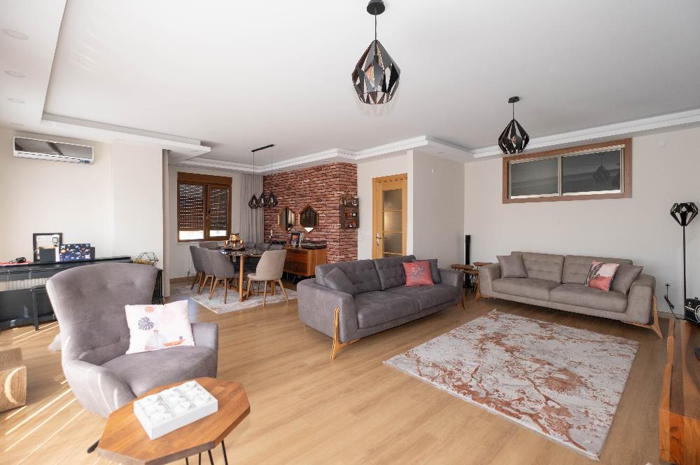 KÜÇÜKYALI'DA 3+2 150m2 NET TERASLI YENİ BAKIMLI DUBLEKS