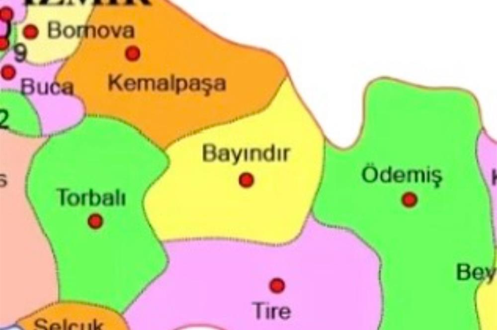 İzmir Bayındır Sarıyurt Mahallesi’nde 4405 m² Satılık Tarla!