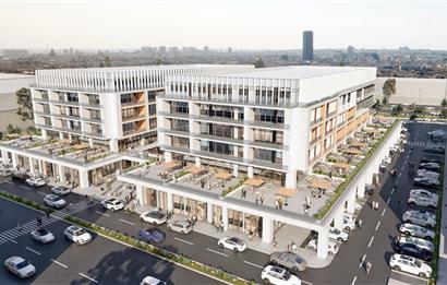 GİMAT ARENA CADDEYE SIFIR ÖN CEPHE DÜKKAN 