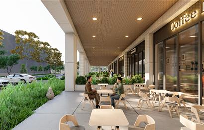 GİMAT ARENA CADDEYE SIFIR ÖN CEPHE DÜKKAN 