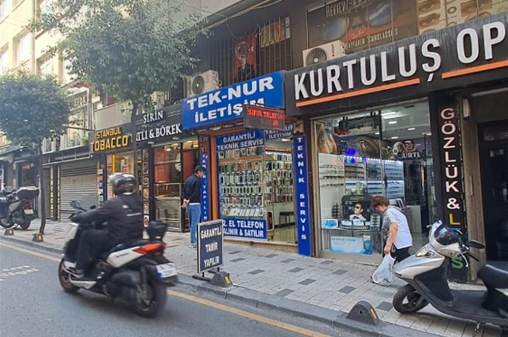 ŞİŞLİ BARUTHANE CADDESİ GİRİŞİNDE TABELA DEĞERİ YÜKSEK SATILIK DÜKKAN