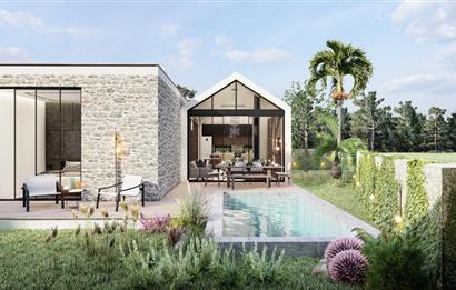 Bodrum Yalıçiftlik Projeden Satılık Özel Havuzlu Villalar