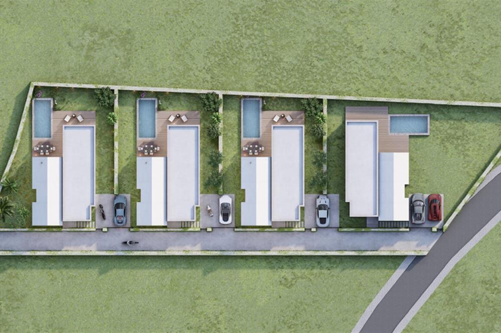 Bodrum Yalıçiftlik Projeden Satılık Özel Havuzlu Villalar