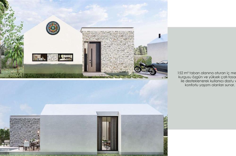 Bodrum Yalıçiftlik Projeden Satılık Özel Havuzlu Villalar