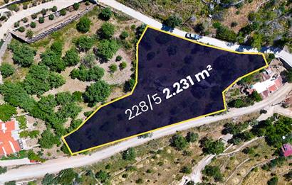 Datca Mesudiye'de Bdemlik Vasfında 2231 m2 Arazi