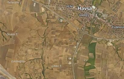 EDİRNE HAVSA'DA 5407 M² SATILIK TARLA