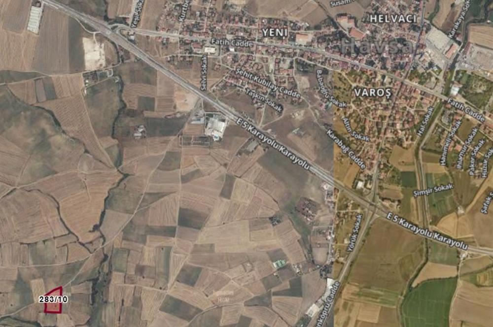 EDİRNE HAVSA'DA 7922 M² SATILIK TARLA