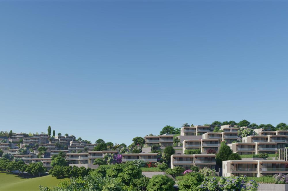 Bodrum Boğaziçi Göl Manzaralı Projeden Satılık Daire