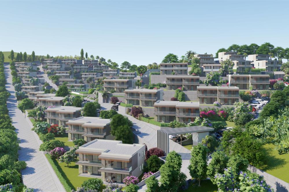 Bodrum Boğaziçi Göl Manzaralı Projeden Satılık Daire