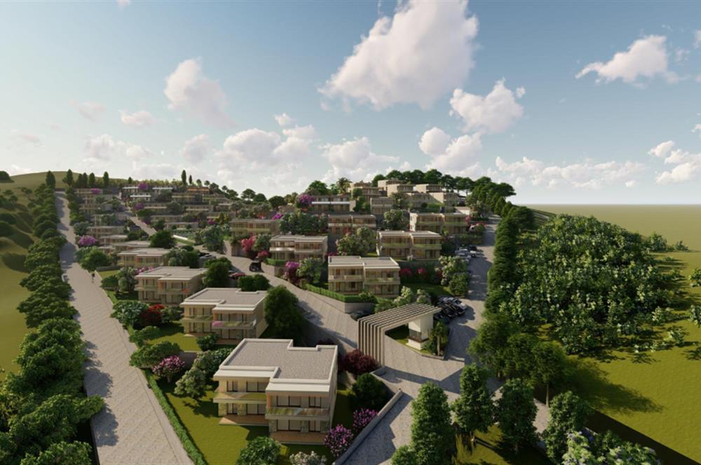 Bodrum Boğaziçi Göl Manzaralı Projeden Satılık Daire