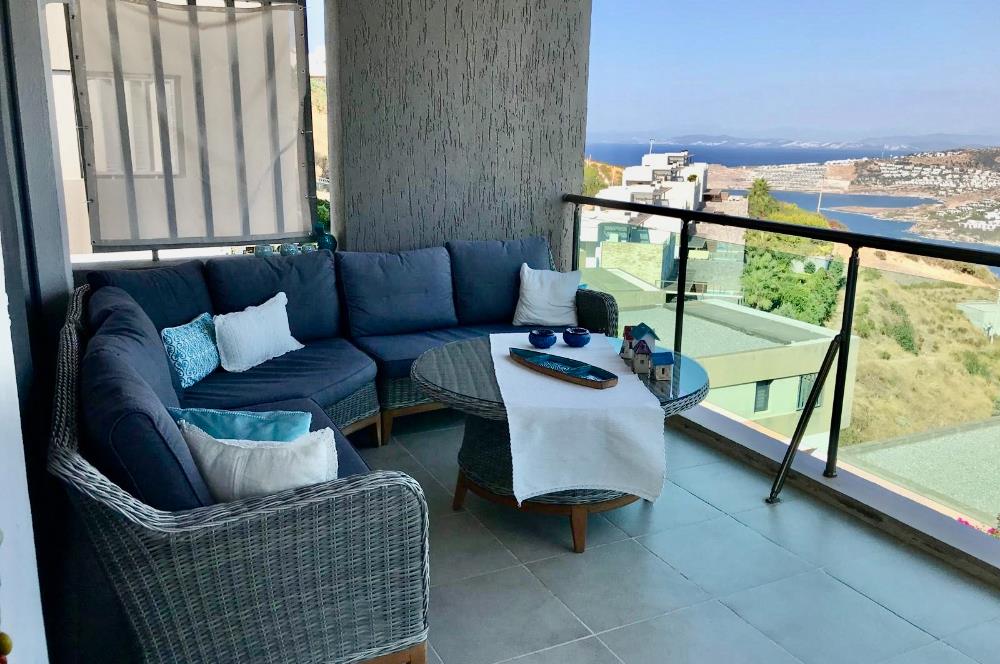 Bodrum Gündoğan Satılık Deniz Manzaralı Daire