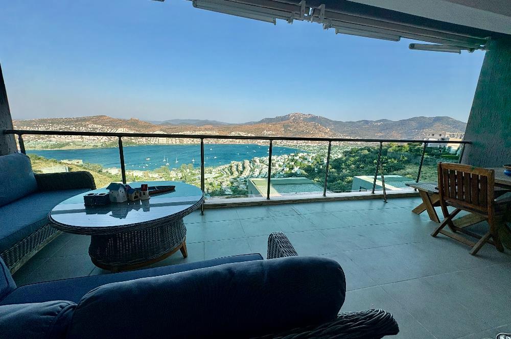 Bodrum Gündoğan Satılık Deniz Manzaralı Daire