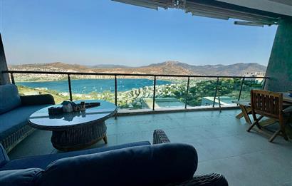 Bodrum Gündoğan Satılık Deniz Manzaralı Daire