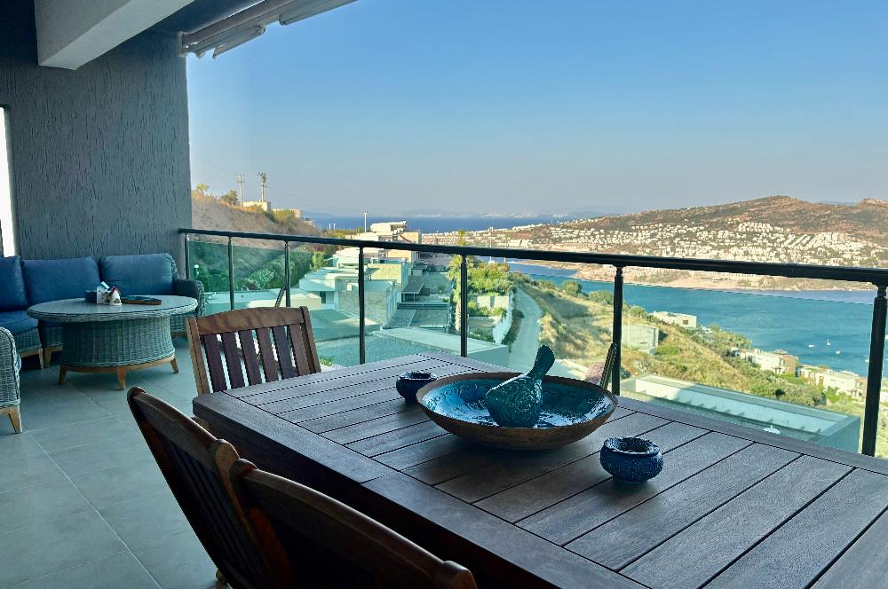 Bodrum Gündoğan Satılık Deniz Manzaralı Daire