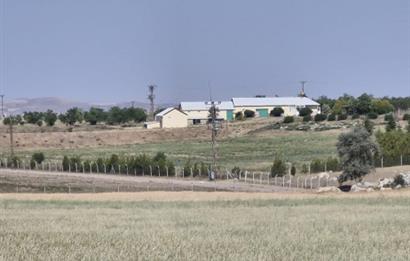 GÖLBAŞI GÖKÇEHÖYÜK 7300 m² TEK TAPU TARLA