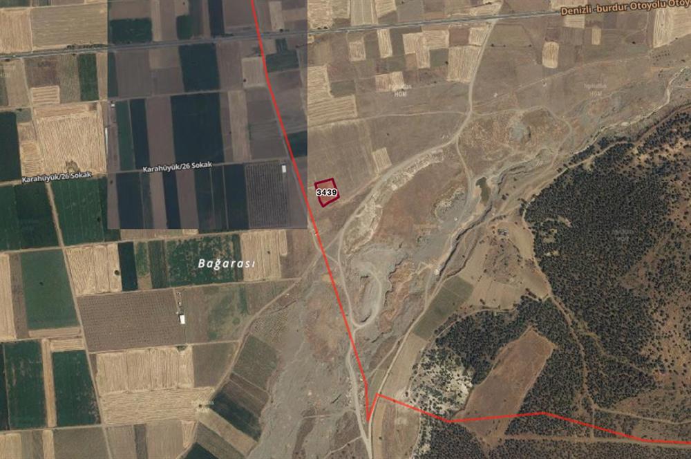 ACIPAYAM AVŞAR'DA YOLA YAKIN SATILIK TARLA