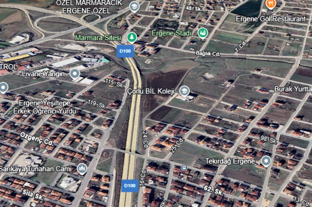 TEKİRDAĞ ERGENE CUMHURİYET'TE CİNS DEĞİŞİKLİĞİ YAPILMAMIŞ AVANTAJ ARSA