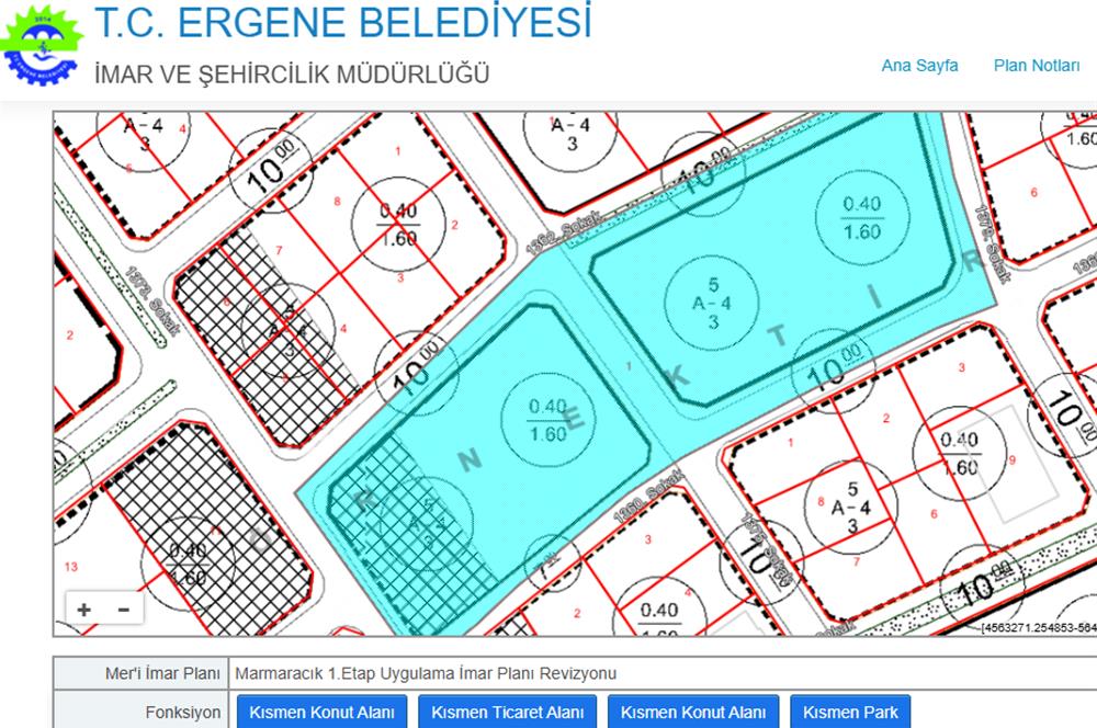 TEKİRDAĞ ERGENE CUMHURİYET'TE CİNS DEĞİŞİKLİĞİ YAPILMAMIŞ AVANTAJ ARSA