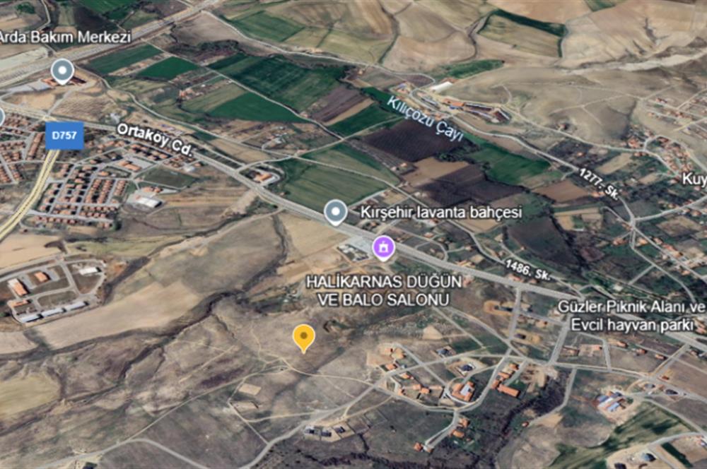 KIRŞEHİR MERKEZ YENİCE'DE SATILIK 1.500 m2 ARSA