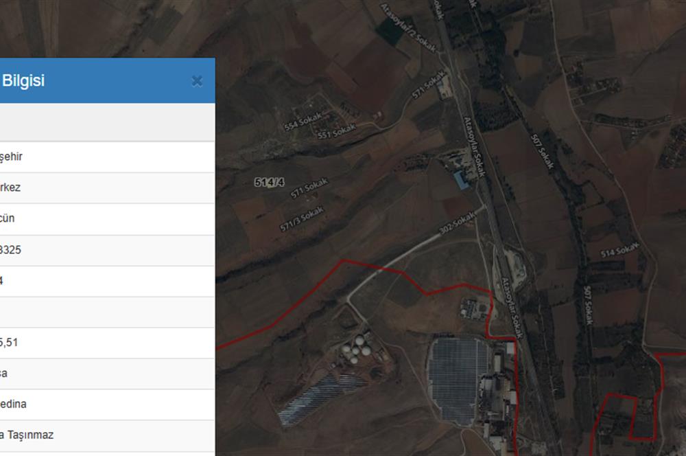 KIRŞEHİR MERKEZ ÖZBAĞ'DA YATIRIMLIK 595 m2 ARSA