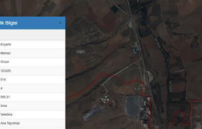 KIRŞEHİR MERKEZ ÖZBAĞ'DA YATIRIMLIK 595 m2 ARSA