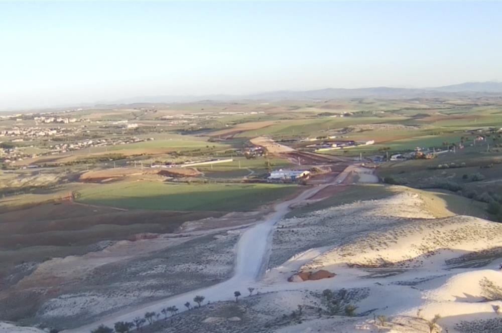 KIRŞEHİR'DE YAPIMI DEVAM EDEN ÇEVREYOLU YANI TERMAL TURİZM İMARLI ARSA