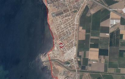 Ayvalık Altınova'da Denize Sıfır Site İçinde 247 m² Villa Arsası