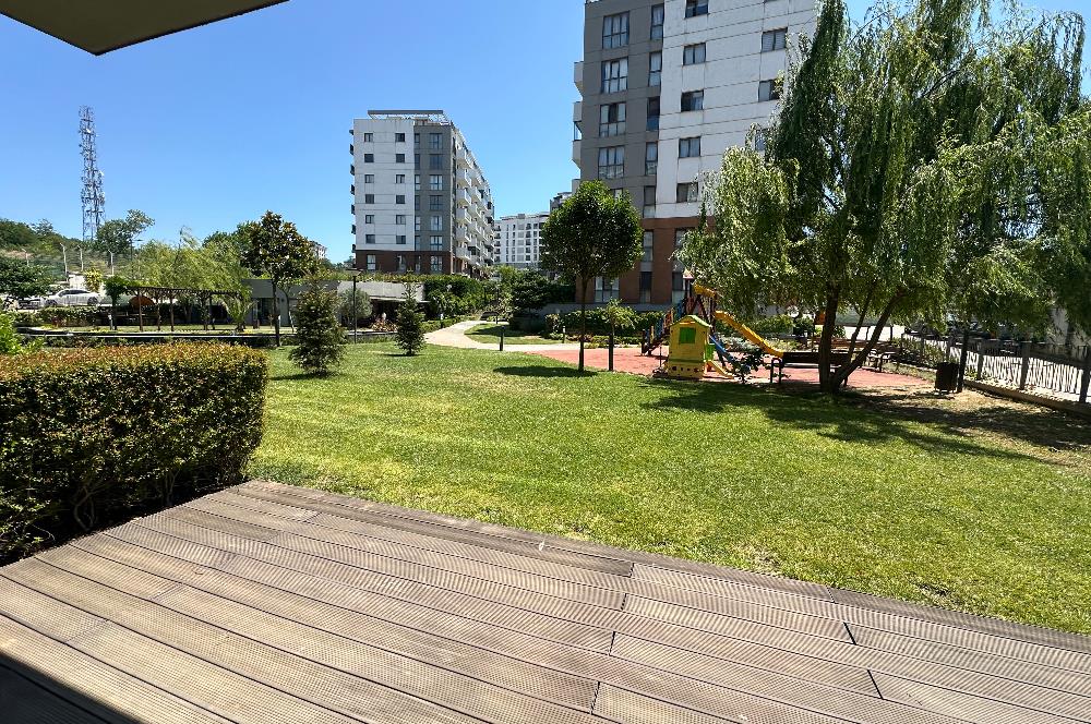 Sur Yapı İlkbahar satılık 3 + 1 bahçe katı