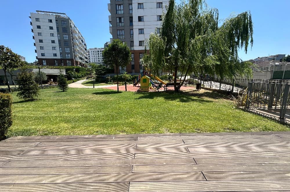 Sur Yapı İlkbahar satılık 3 + 1 bahçe katı