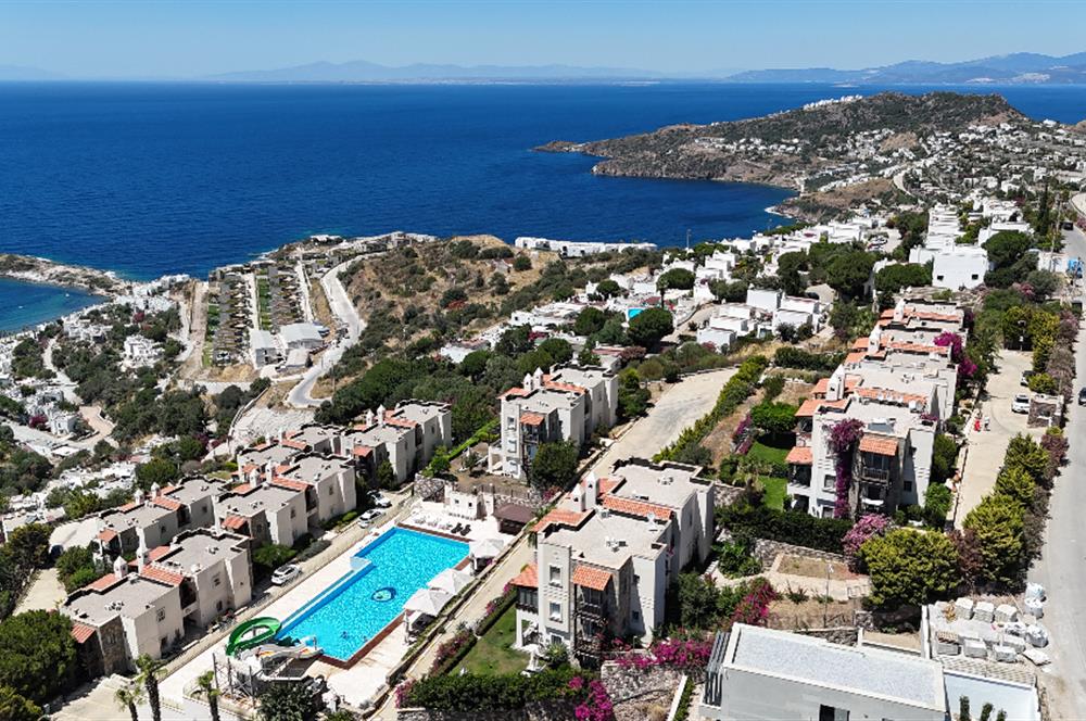 Yalıkavak Anfora Villalarında Eşsiz Deniz Manzaralı Köşe Konum Müstakil Bahçeli Modern Villa