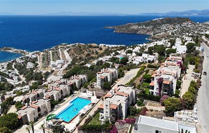 Yalıkavak Anfora Villalarında Eşsiz Deniz Manzaralı Köşe Konum Müstakil Bahçeli Modern Villa