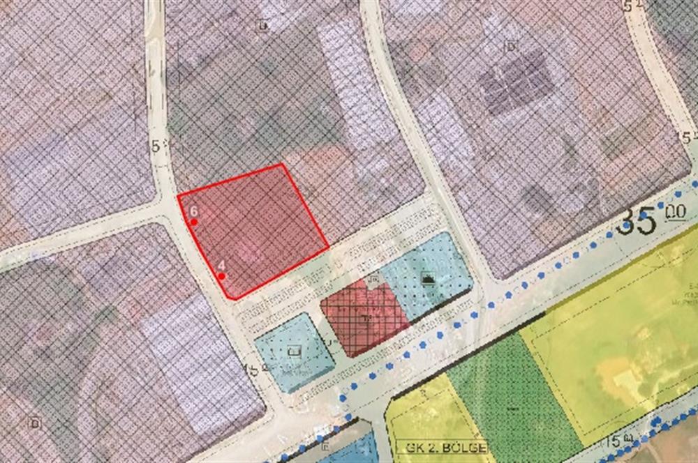 Gebze Balçıkta 6.926 m² Depolama İmarlı Yatırımlık Arsa