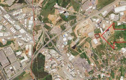 Gebze Balçıkta 6.926 m² Depolama İmarlı Yatırımlık Arsa
