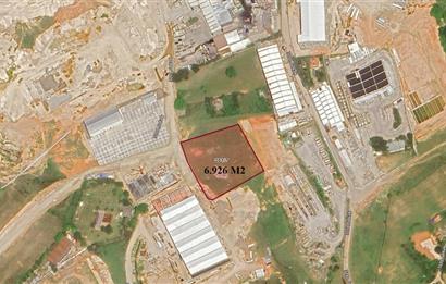 Gebze Balçıkta 6.926 m² Depolama İmarlı Yatırımlık Arsa